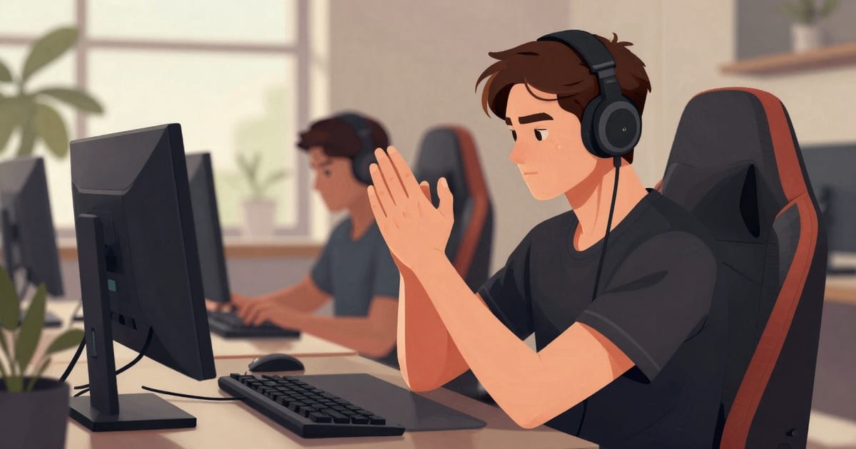 E-sport a zdrowie — jak trenować bez bólu nadgarstków i pleców